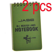 2 Psc Waterproof Notebook